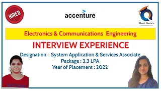 Accenture Interview Experience - 2022 | Designation: System Application & Service Associate