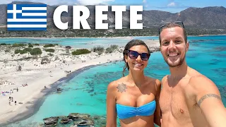 CRETE IS INCREDIBLE! ELAFONISI BEACH & MORE 🇬🇷 GREECE