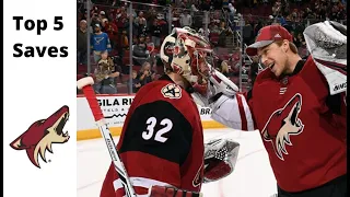 Top 5 Arizona Coyotes saves (2019-20)