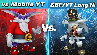 Sonic Forces Party Match 1vs1 xMas Characters: Santa Big (vsMobile) vs Nutcracker Silver (Long NI)