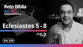 🔴 | Eclesiastés 5 - 8 | Reto Biblia en 365 - Día 206 | Pastor @luishbeltran