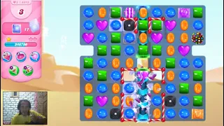 Candy Crush Saga Level 5373 - 2 Stars, 16 Moves Completed, No Boosters