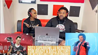 SUPERBOWL LV 2021 REACTION | TOM BRADY LEGACY & THE WEEKNDS HALFTIME PERFORMANCE