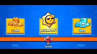 ⭐BRAWL STARS LEGENDARY STARR DROP FOR 20K TROPHIES⭐