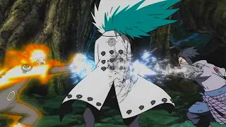 Madara Vs Naruto Ve Sasuke - Naruto Türkçe Altyazılı - Naruto Guy Sensei'yi Kurtalıyor.