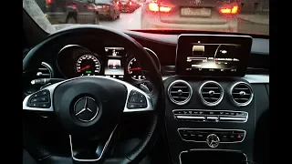 Mерс C-класс W205 - КАКОЙ ОН НА ТРАССЕ ?