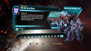 TRANSFORMERS: Fall of Cybertron | Chapter XIII: Till All Are One Pt. I | Hard Difficulty (PS4 Pro)