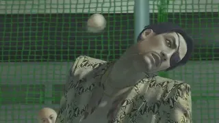 Majima gets pelted so hard with a baseball he ANIMORPHS