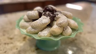 Chocolate Crescent Cookies!