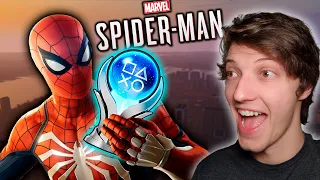 ME SENTI O PRÓPRIO MIRANHA PLATINANDO ESSE JOGO! (MARVEL'S SPIDER-MAN)  - REVI PLATINA (RTP)