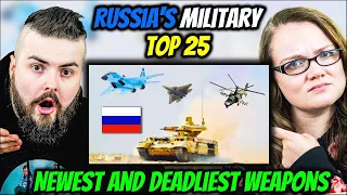 Jaw-Dropping Russian Military Advancements: Irish Couple's Reactions to Top 25 Deadly Weapons!