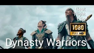 Dynasty  Warriors/Fight Scene/ Lu Bu VS Three Heros
