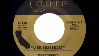 Monophonics - "Like Yesterday" - Soul Funk 45