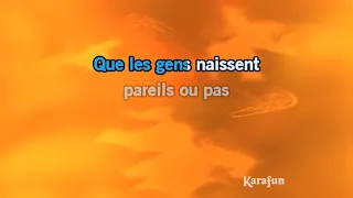 Karaoké Né quelque part - Maxime Le Forestier *