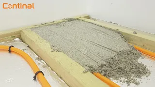 How to install a PUG/Dry mix system by Continal Underfloor