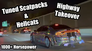 MOPAR HIGHWAY TAKEOVER WT TUNED HELLCATS & SCATPACKS