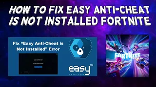 How To Fix Easy Anti-Cheat Is Not Installed Fortnite (2024) | Tutorial