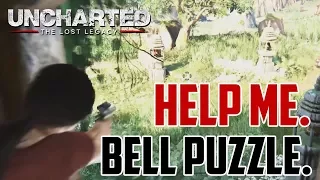 Uncharted The Lost Legacy : Bell Ringing Puzzle Solution