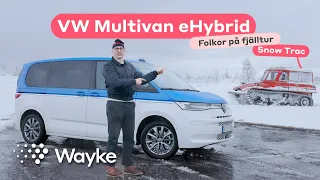 PROVKÖRNING av nya Volkswagen Multivan E-Hybrid