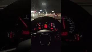 Audi A4 B6 late night city cruise