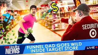 ACTING SUS in TARGET & GIVING MONEY AWAY!  Don't Get Caught! 💰 (FV FAMILY Vlog)