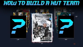 HOW TO BUILD A HUT TEAM! NHL 20