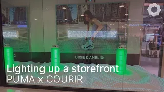 How we produced an Outstanding storefront for PUMA and COURIR | Digital Essence