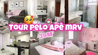 TOUR PELO MEU APARTAMENTO 39M-MINHA CASA MINHA VIDA -MRV🥰🏡💓 | TALITA SANTOS 💖