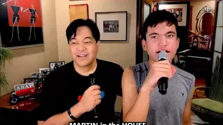 MARTIN  NIEVERA with son SANTINO - Martin In The House 100th Episode