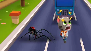 КТО КРУЧЕ? ГОВОРЯЩИЙ КОТ ТОМ - TALKING TOM ПРОТИВ SPIDER-MAN - Человек Паук! МЕГА ЧЕЛЛЕНДЖ! #249