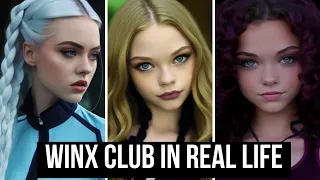 Winx Club characters in real life