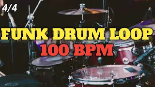 Funk Drum Loop 100 Bpm