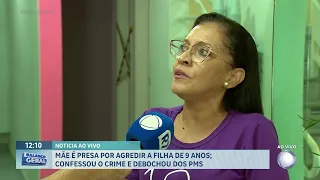 Mãe é presa por agredir a filha de 9 anos e debocha de policiais em Ribeirão Preto