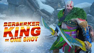 Berserker King In One Flame Whiplash Hit | GMGOW | God Of War Ragnarok