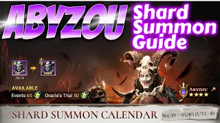Mastering the Abyzou Shard Summon Event: Essential Guide and Tips.