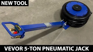 Testing the Vevor 5-Ton Pneumatic Jack