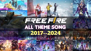 Free Fire All Theme Songs 2017 - 2024 ( OB42 ) | Old to New Theme | HD