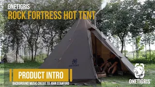 OneTigris Rock Fortress Hot Tent | 4-6person Teepee Tent