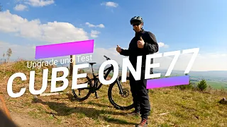 Cube ONE77 2022 Upgrades und Testfahrt