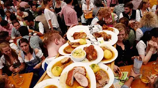 GERMAN STREET FOOD. MILLIONS OF SAUSAGES A DAY