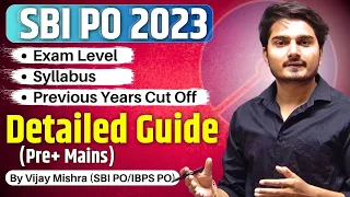 🔥Crack SBI PO 2023 (New) Best Strategy for Beginners & Repeaters | Guaranteed results |Vijay Mishra