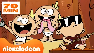 Мой шумный дом | Лучшие моменты с малышкой Лили 🍼 70-минутный сборник | Nickelodeon Cyrillic