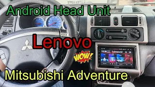 Android Head Unit for Mitsubishi Adventure | Lenovo Brand 7 inches