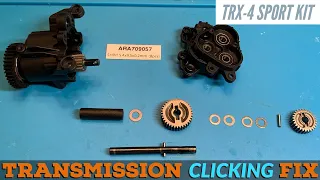 TRX-4 Sport - Transmission Clicking Fix