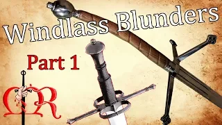 Windlass Blunders in Reproduction Design - Part 1