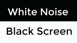 (No Ads) 10 Hours of Soft White Noise | Black Screen for Sleep | Sleep Sounds