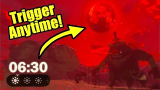 How to Trigger A Blood Moon in Zelda Tears of the Kingdom
