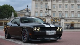 Driving a Dodge Challenger Hellcat around Knightsbridge - Reaction Video!