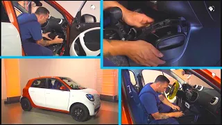 Smart Forfour W453: How to Remove and Install the Glove Compartment