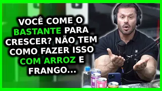 DICA PARA COMER O BASTANTE PARA GANHAR MÚSCULOS E CRESCER | Ironberg Podcast Cariani